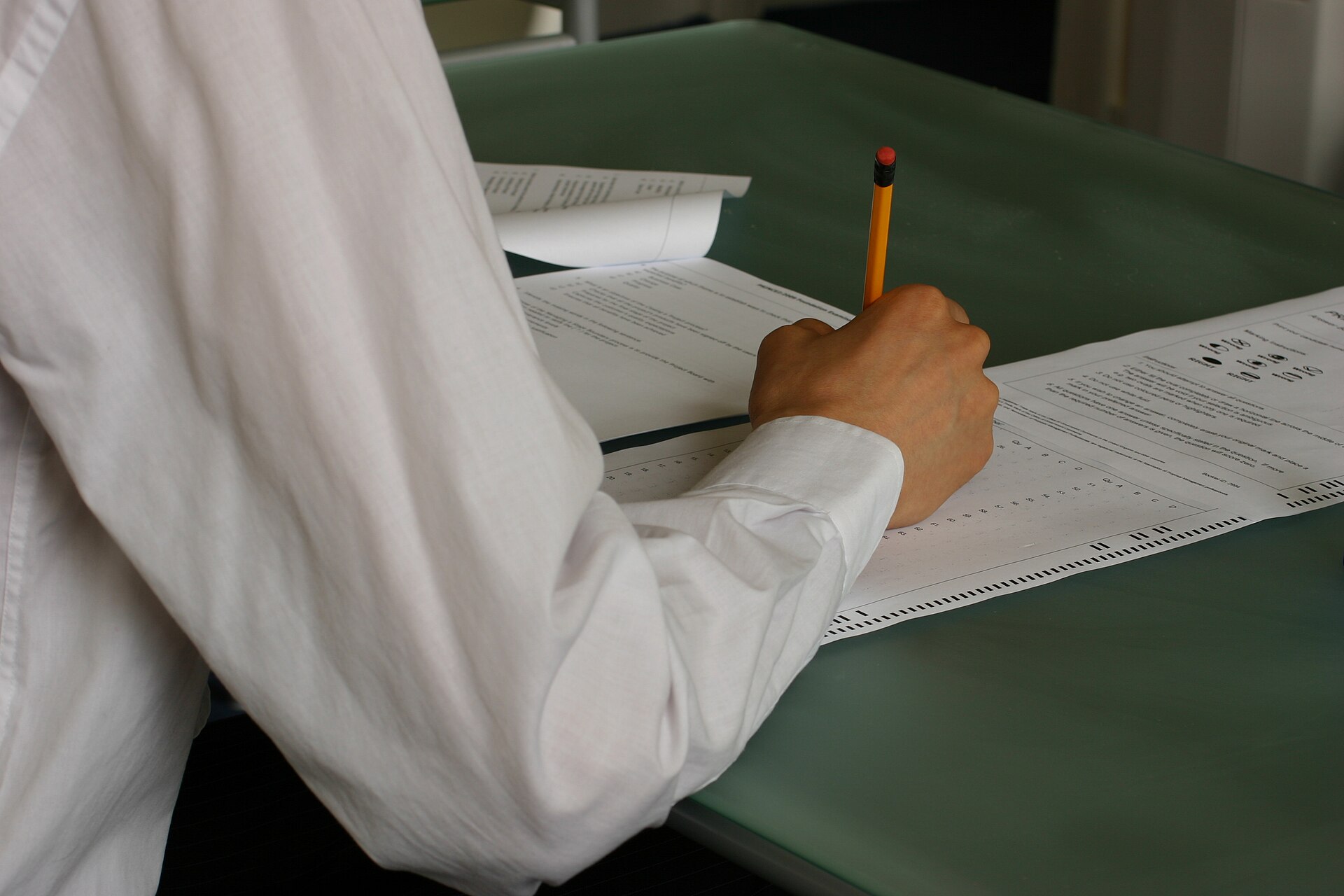 Preparación de oposiciones: examen